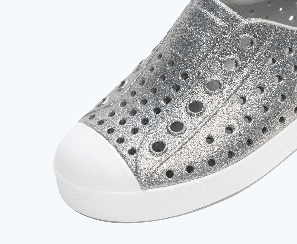 Native Shoes Bio-Based Glitter Shoes - Jefferson Bling Child