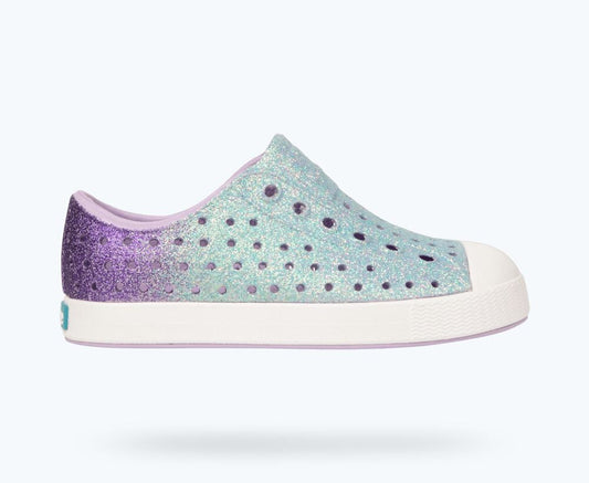Native Shoes Bio-Based Glitter Shoes - Jefferson Bling Child