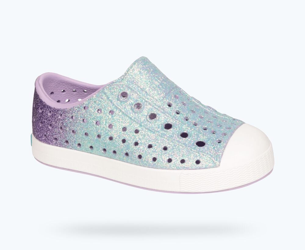 Native Shoes Bio-Based Glitter Shoes - Jefferson Bling Child