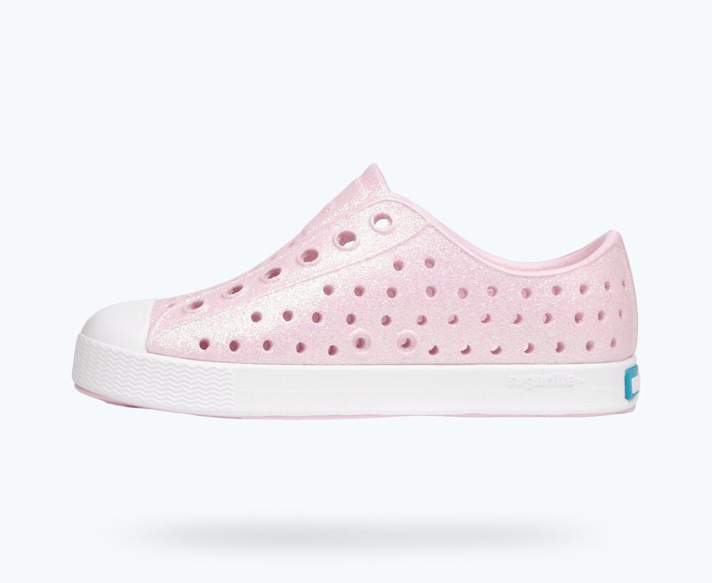 Native Shoes Bio-Based Glitter Shoes - Jefferson Bling Child