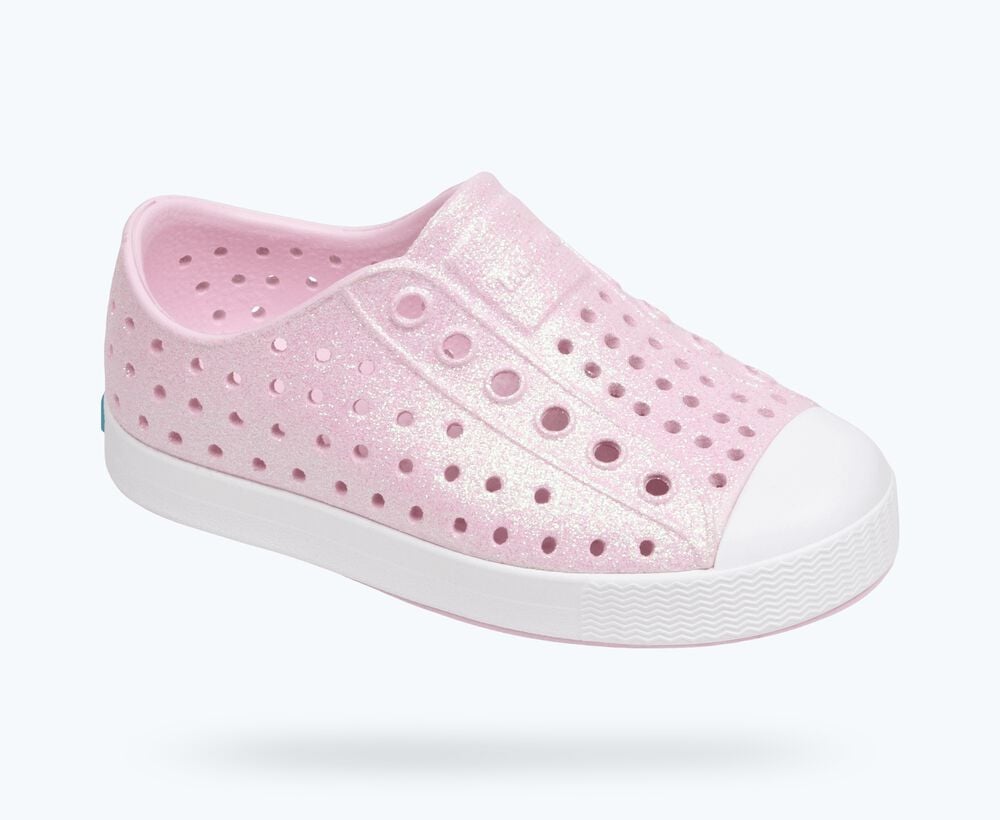 Native Shoes Bio-Based Glitter Shoes - Jefferson Bling Child