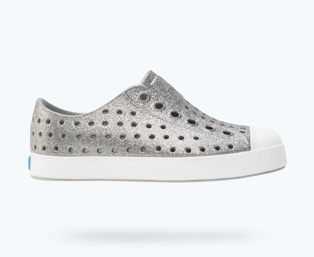 Native Shoes Bio-Based Glitter Shoes - Jefferson Bling Child