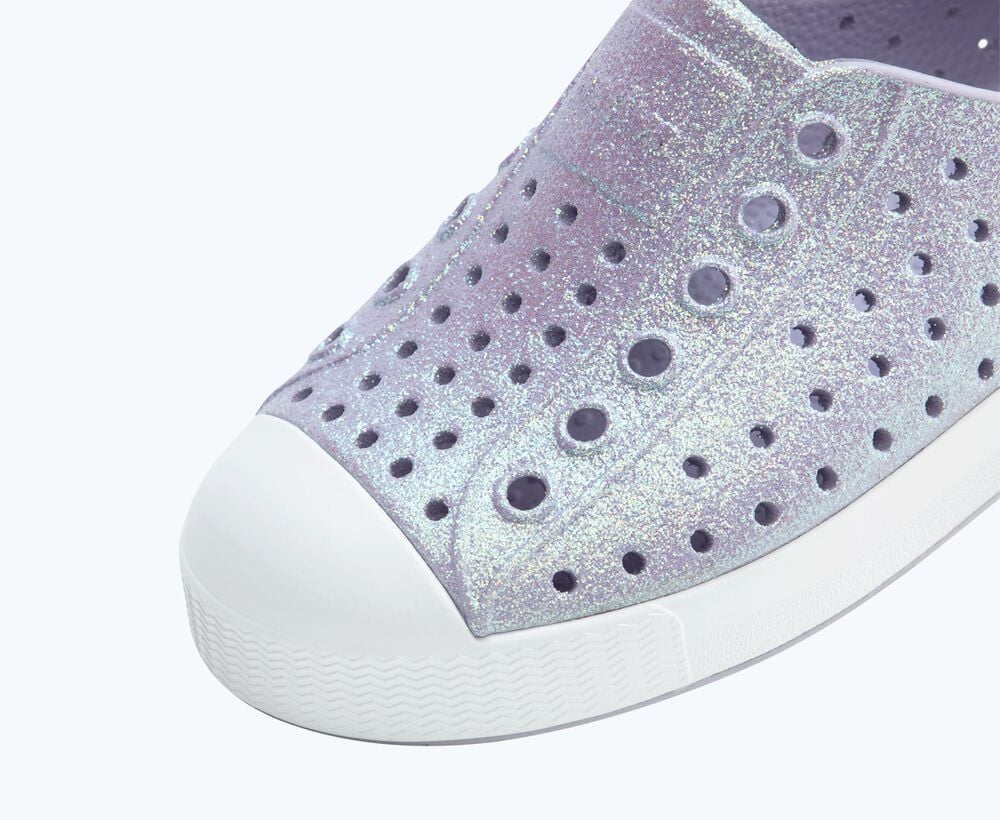 Native Shoes Bio-Based Glitter Shoes - Jefferson Bling Child