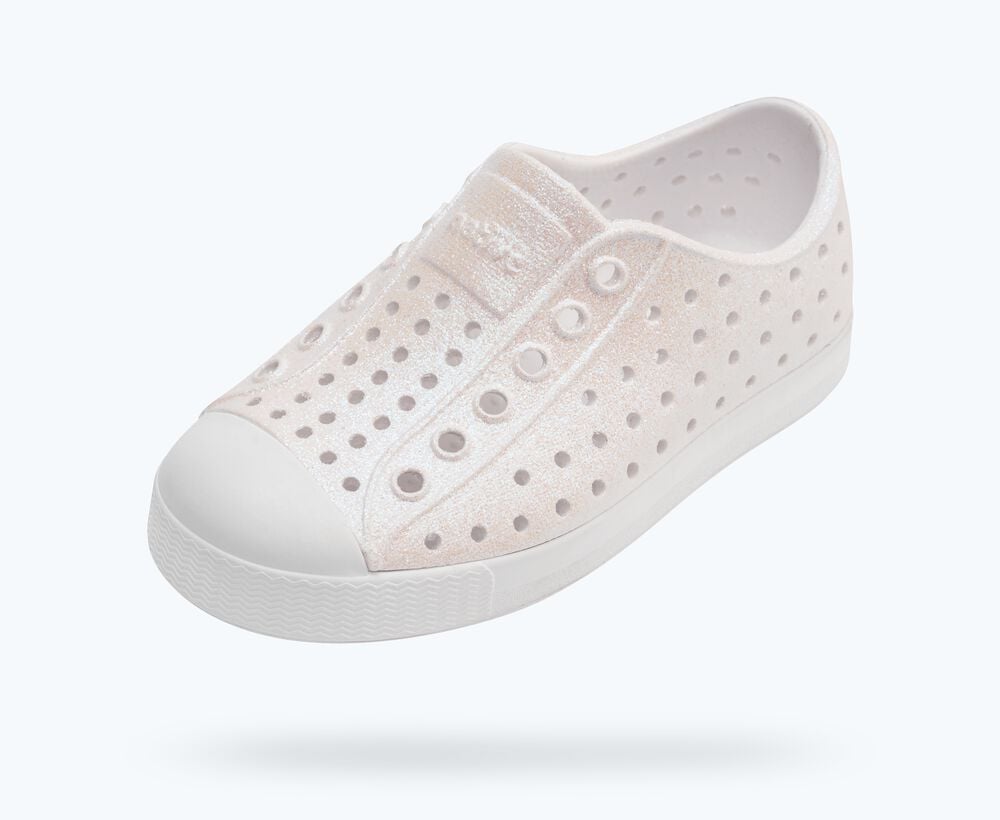 Native Shoes Bio-Based Glitter Shoes - Jefferson Bling Child