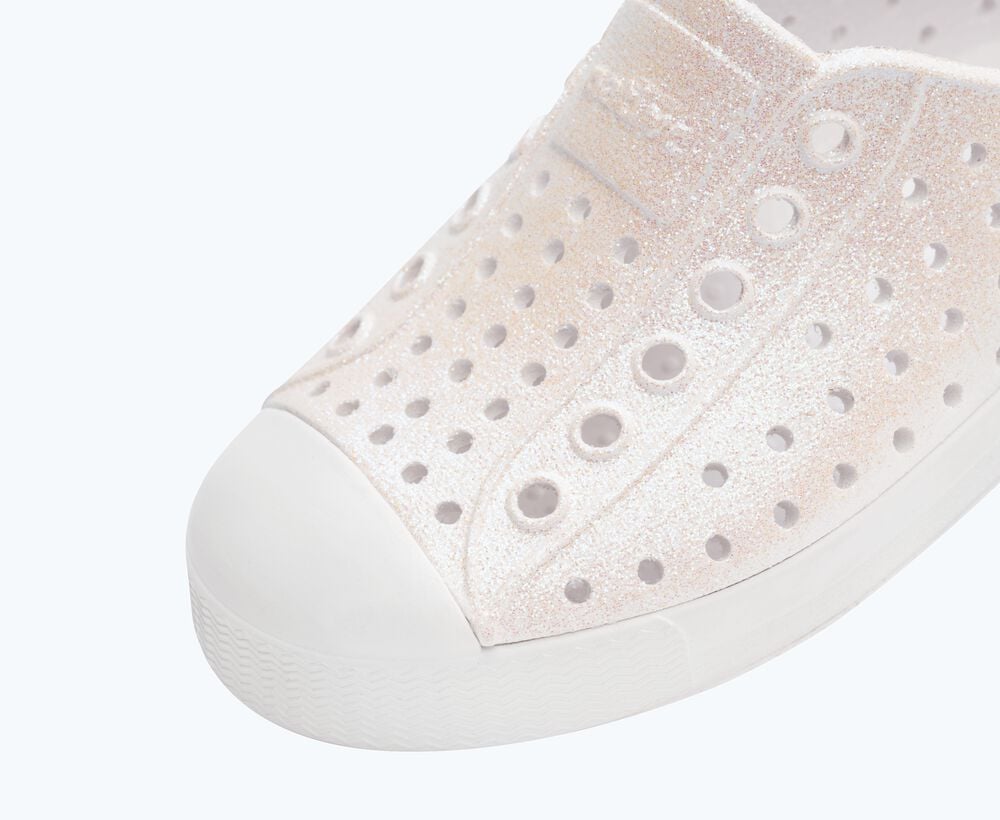 Native Shoes Bio-Based Glitter Shoes - Jefferson Bling Child